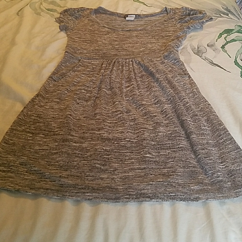 Heather Grey Dress with Pockets